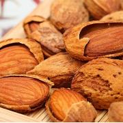 绿葆 笑口杏仁 168g 浙江杭州特产 杏仁 坚果  粒粒饱满 天然香脆